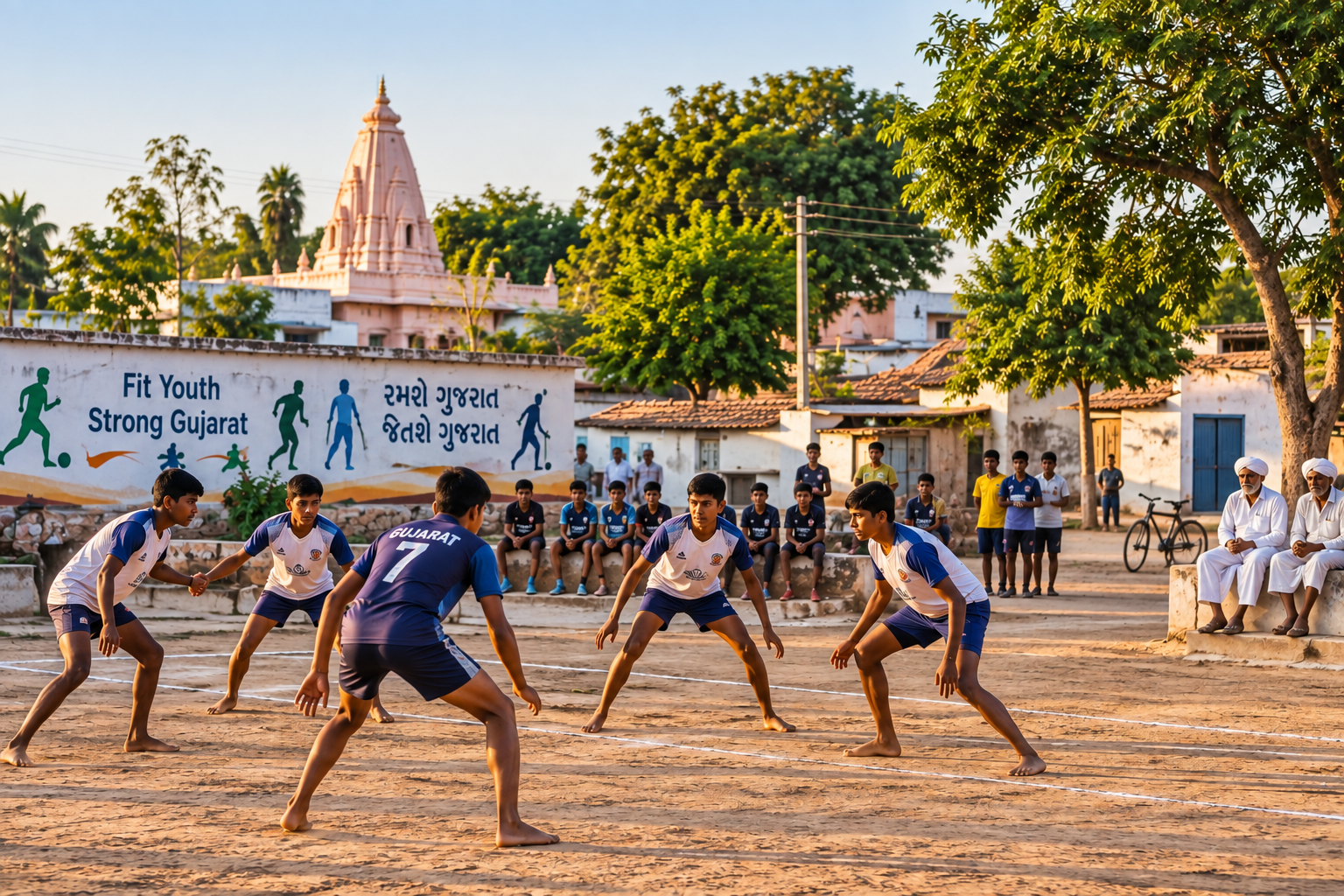 Sports and youth — illustrative image; Palodia photographs to be added