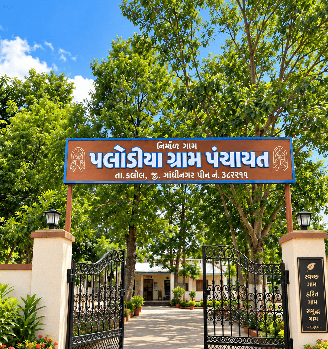 Palodia Gram Panchayat office building