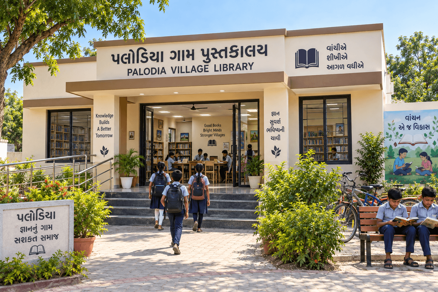 Palodia Gram Panchayat office building